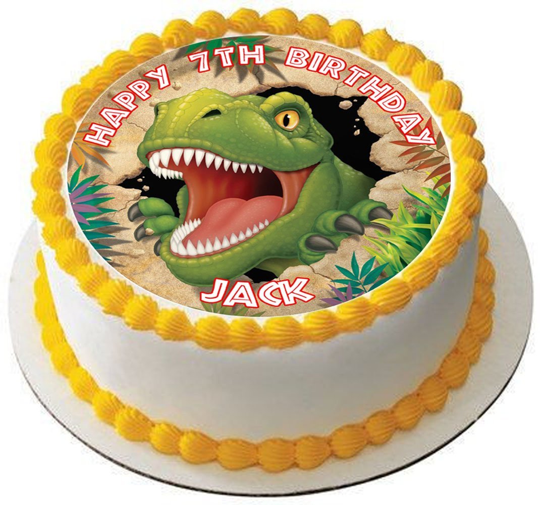 Боковина динозавры на торт