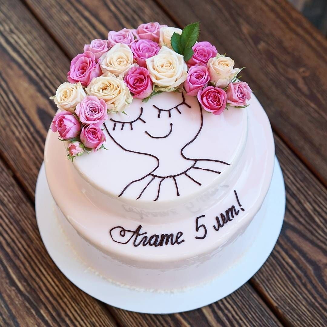 Шикарный свадебный торт