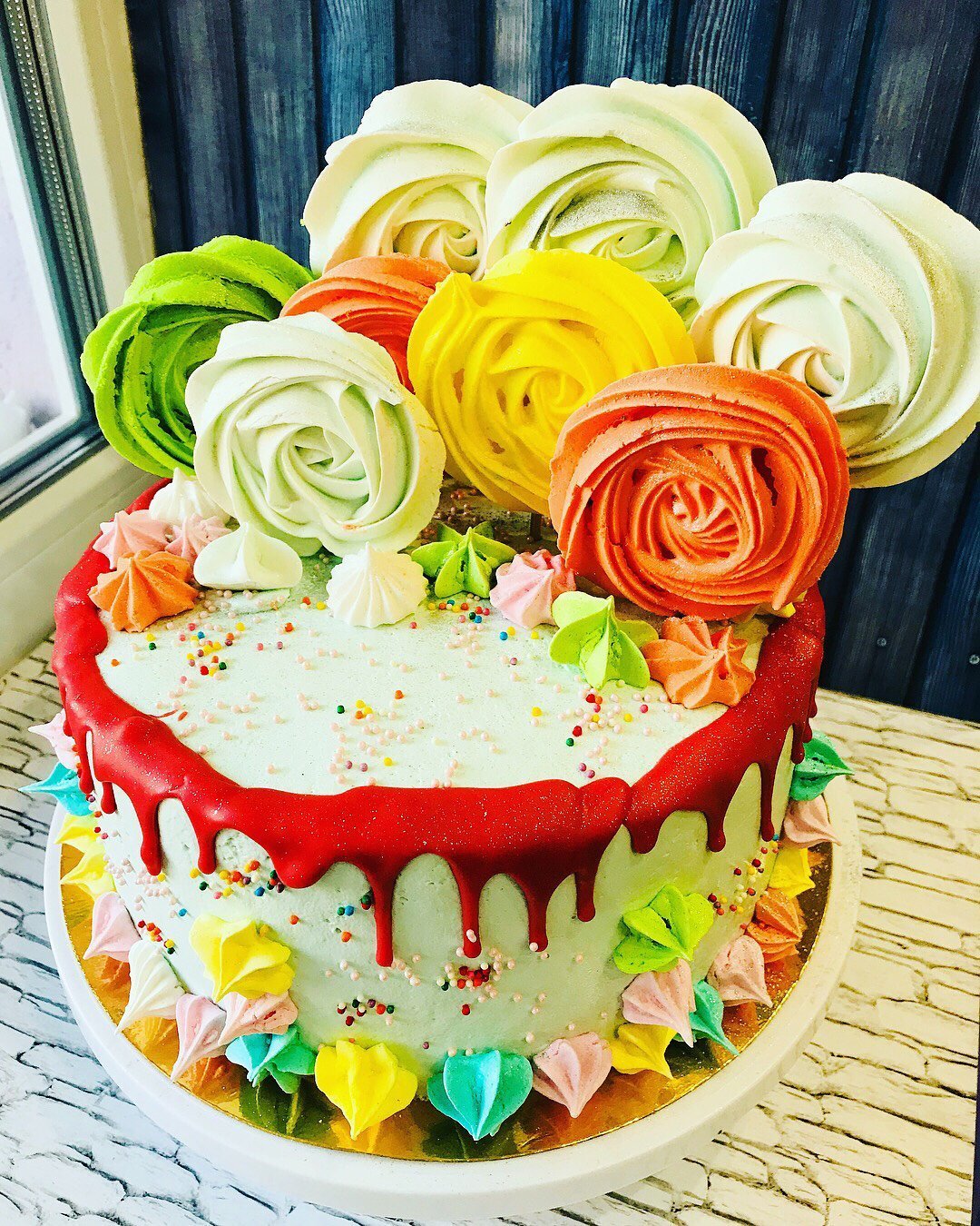 Торт "безе с фундуком" (Hazelnut Meringue Cake)