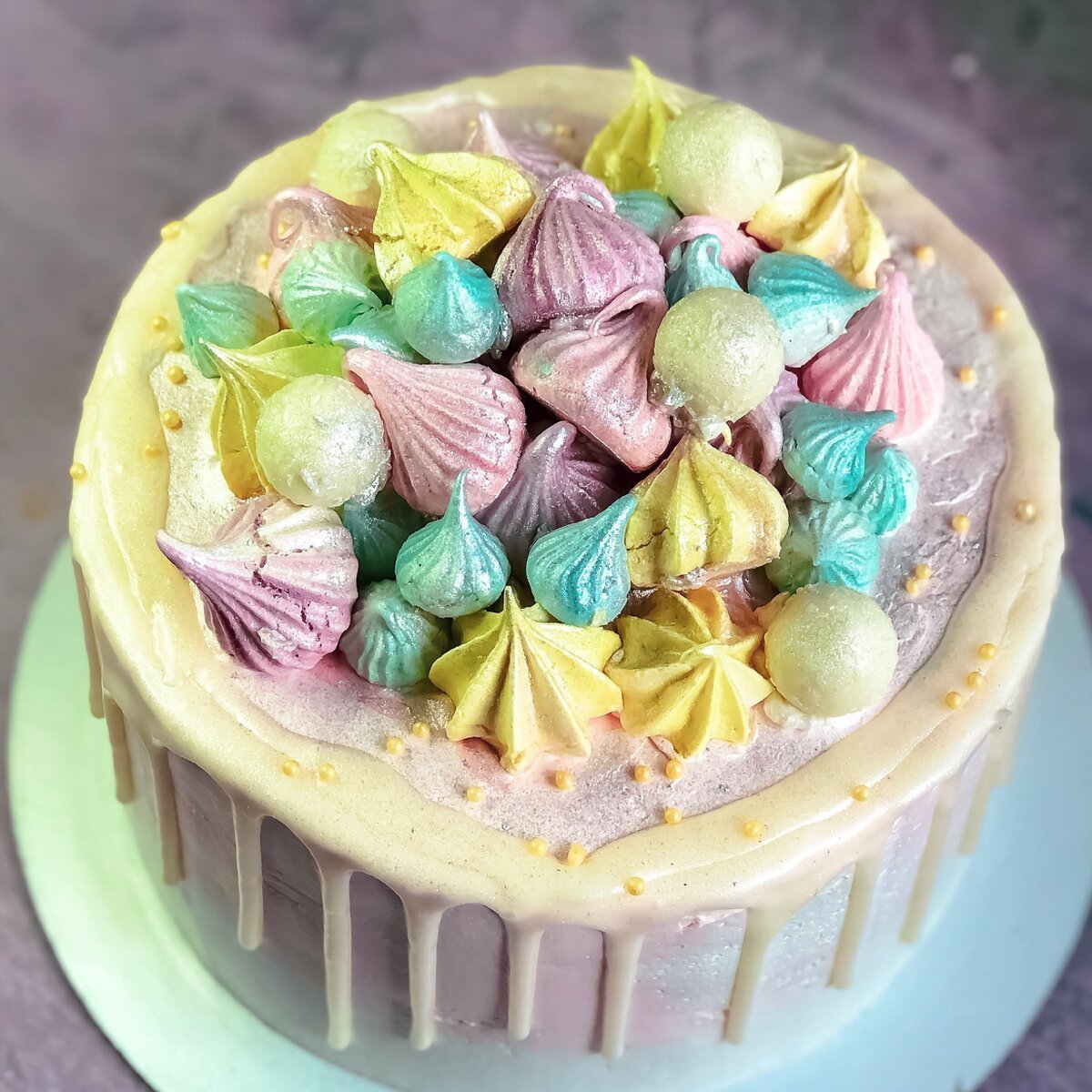 Торт "безе с фундуком" (Hazelnut Meringue Cake)