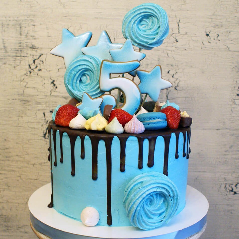 Детские торты без мастики