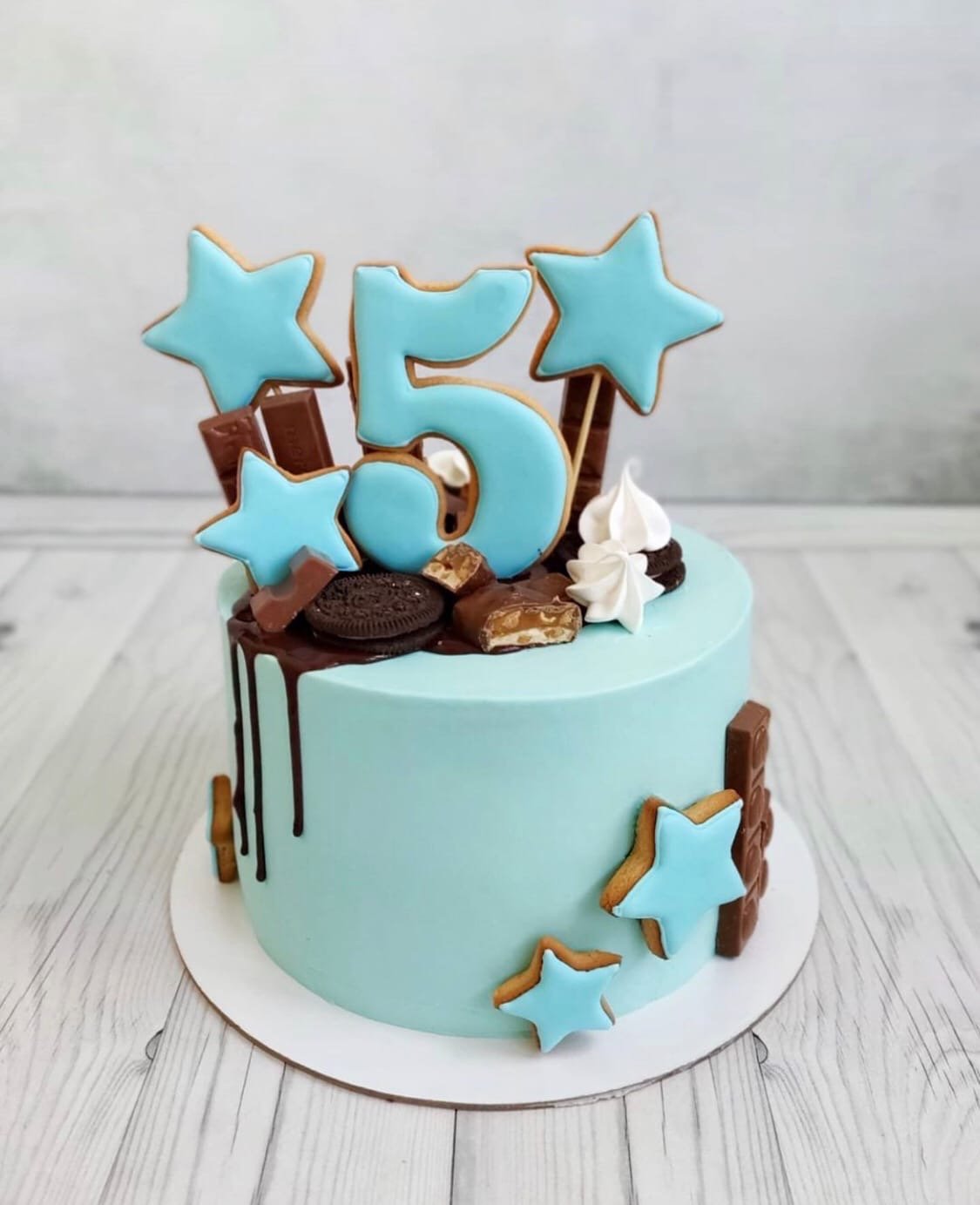 Торт на 5 лет мальчику