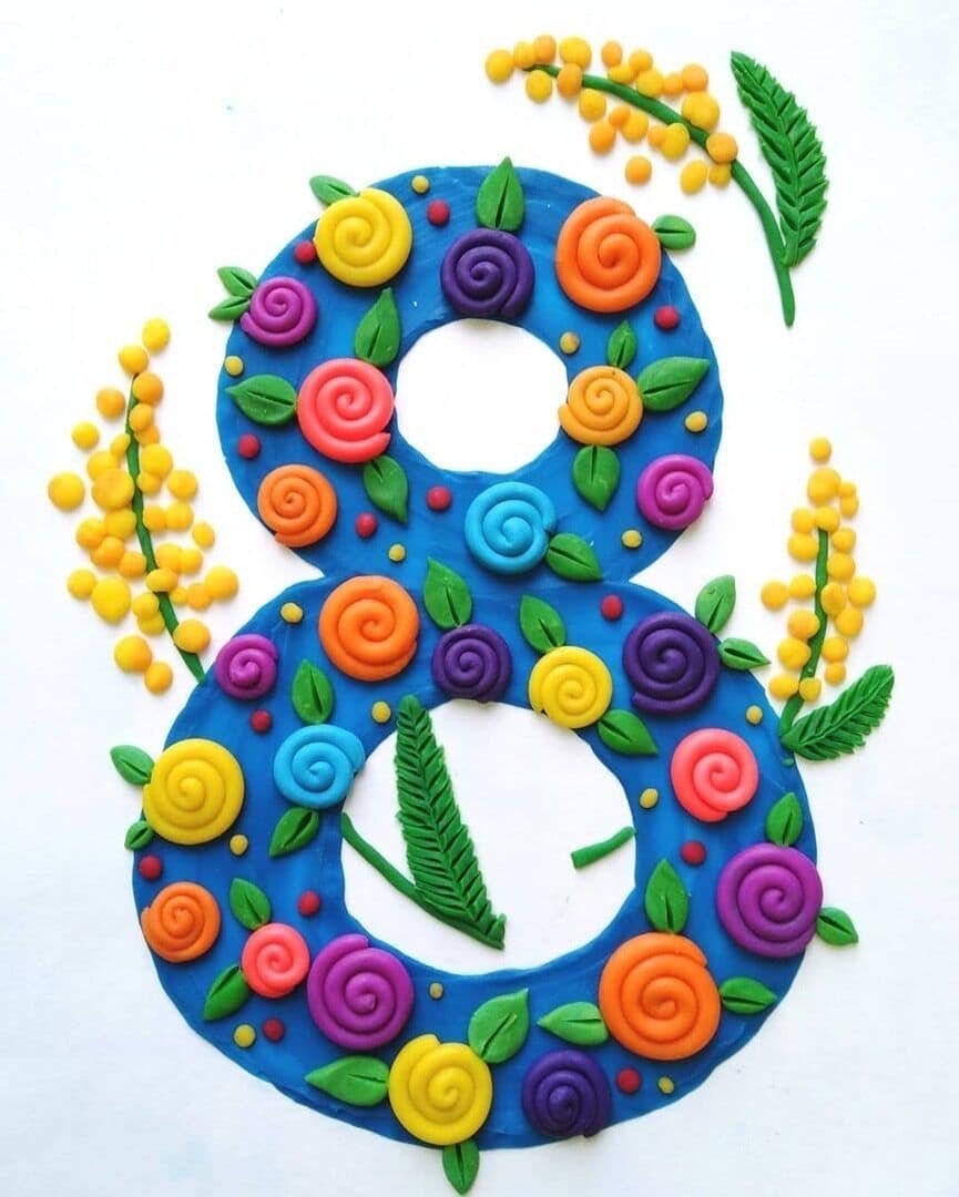 Сердце лепка