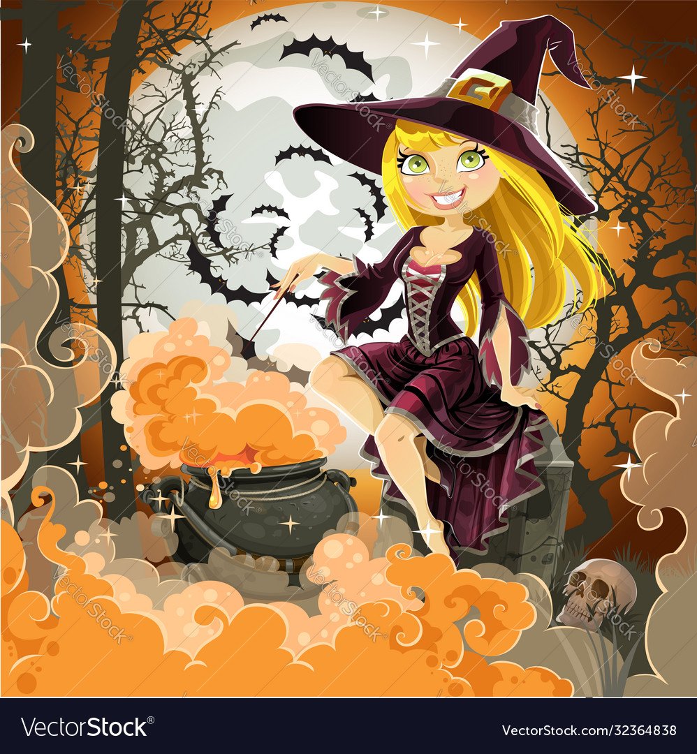 День рождения ведьмочки