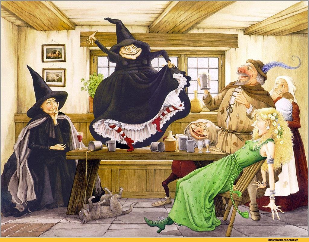 Милые ведьмочки арт