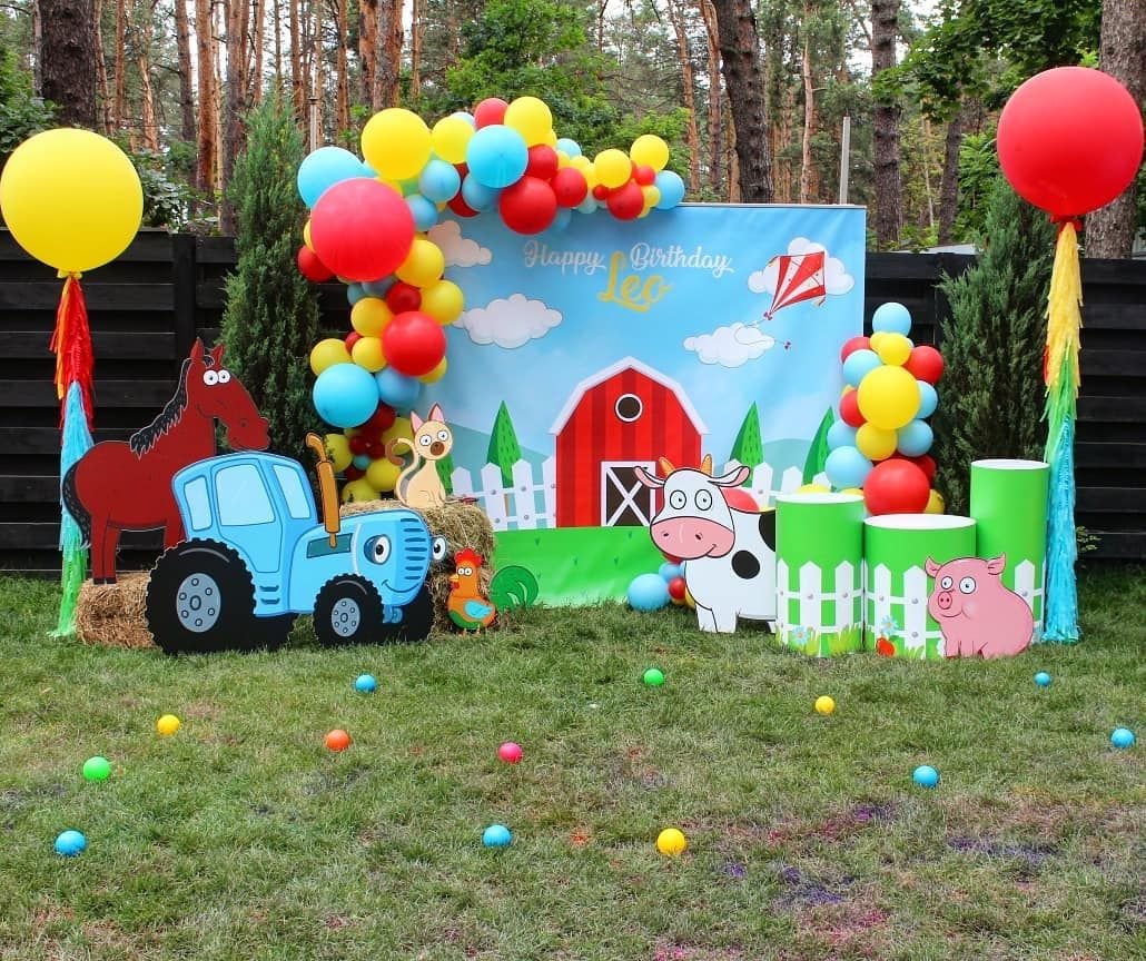 Детская фотозона для мальчика