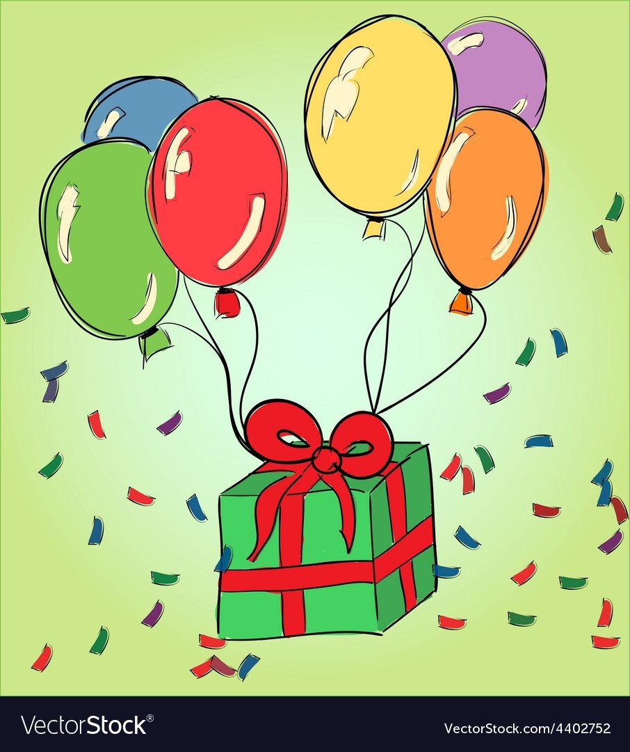 Рисунок на день рождения