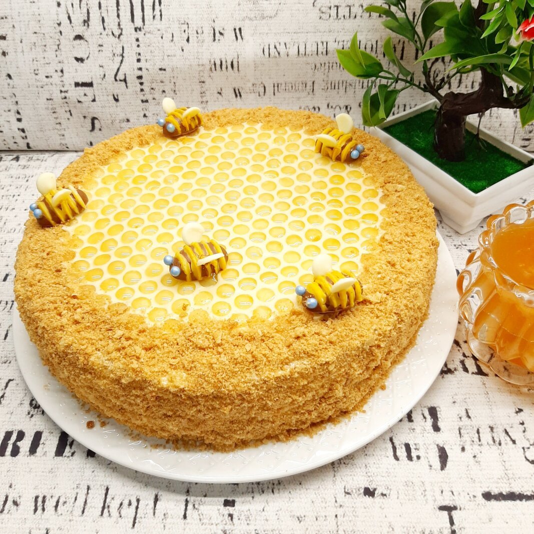 Украсить медовик на день рождения ребенка