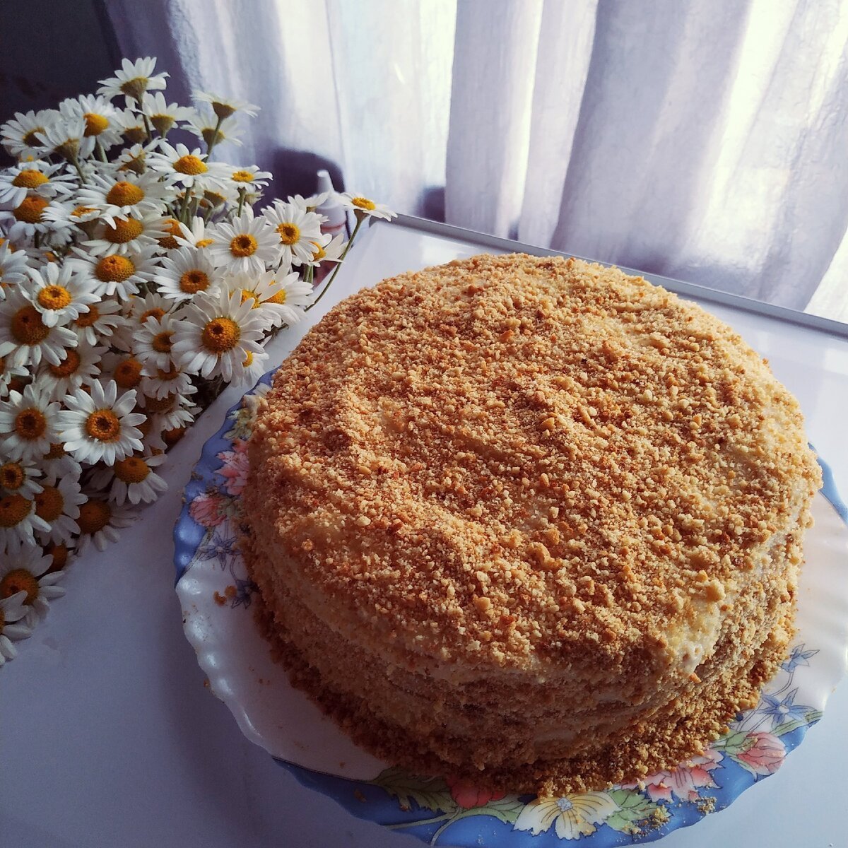 Медовый торт на день рождения