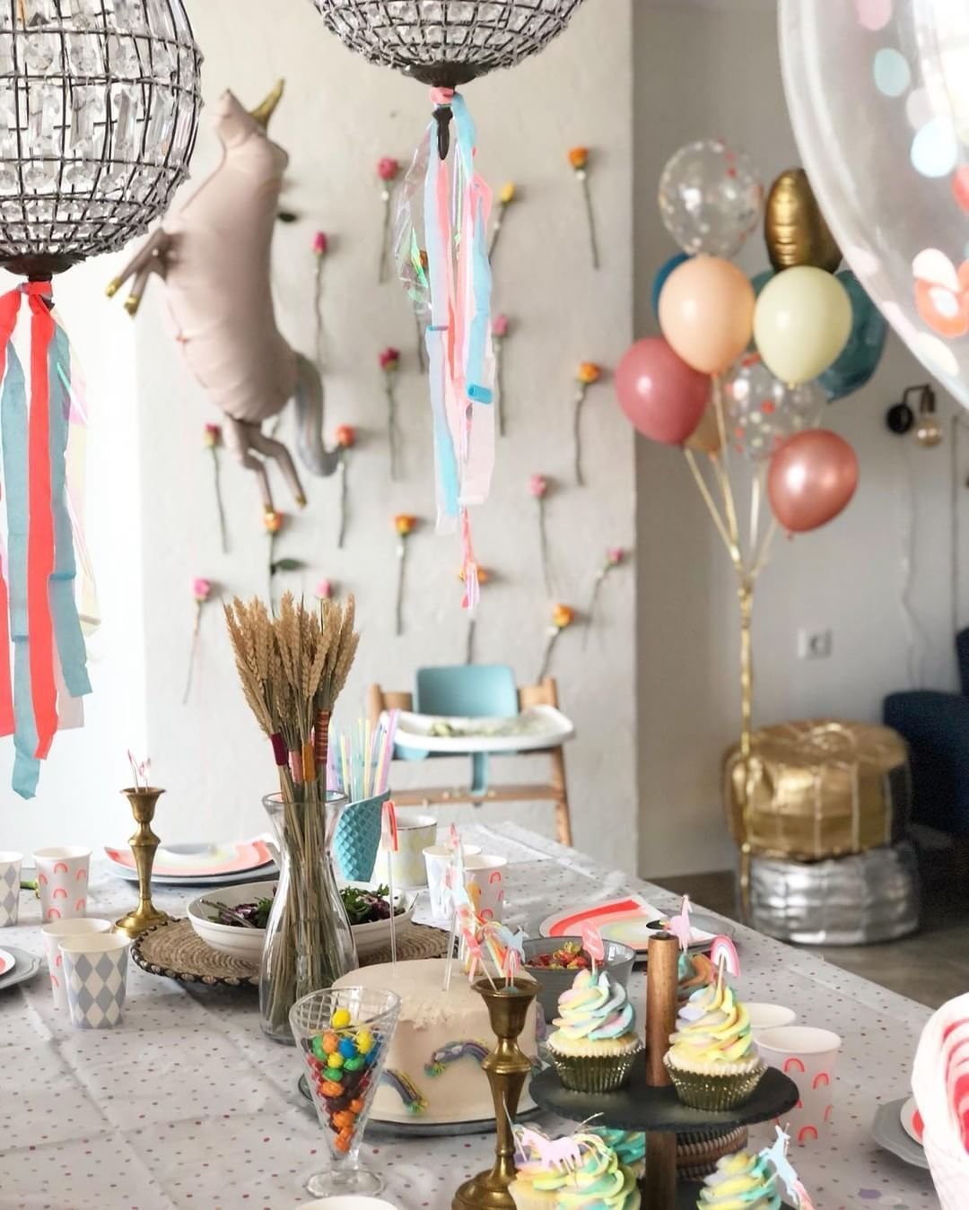 День рождения в сиреневом стиле