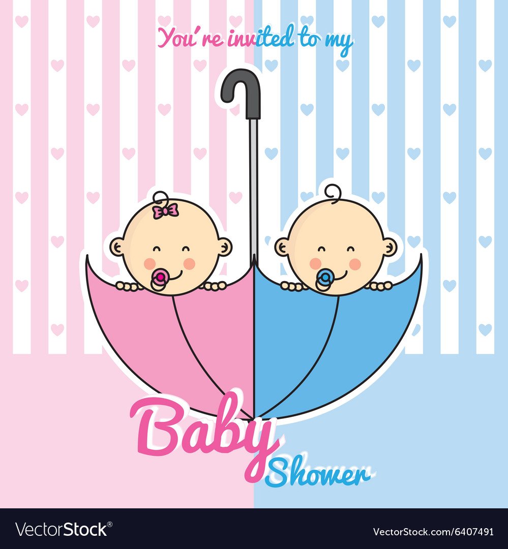 Баннер для двойняшек