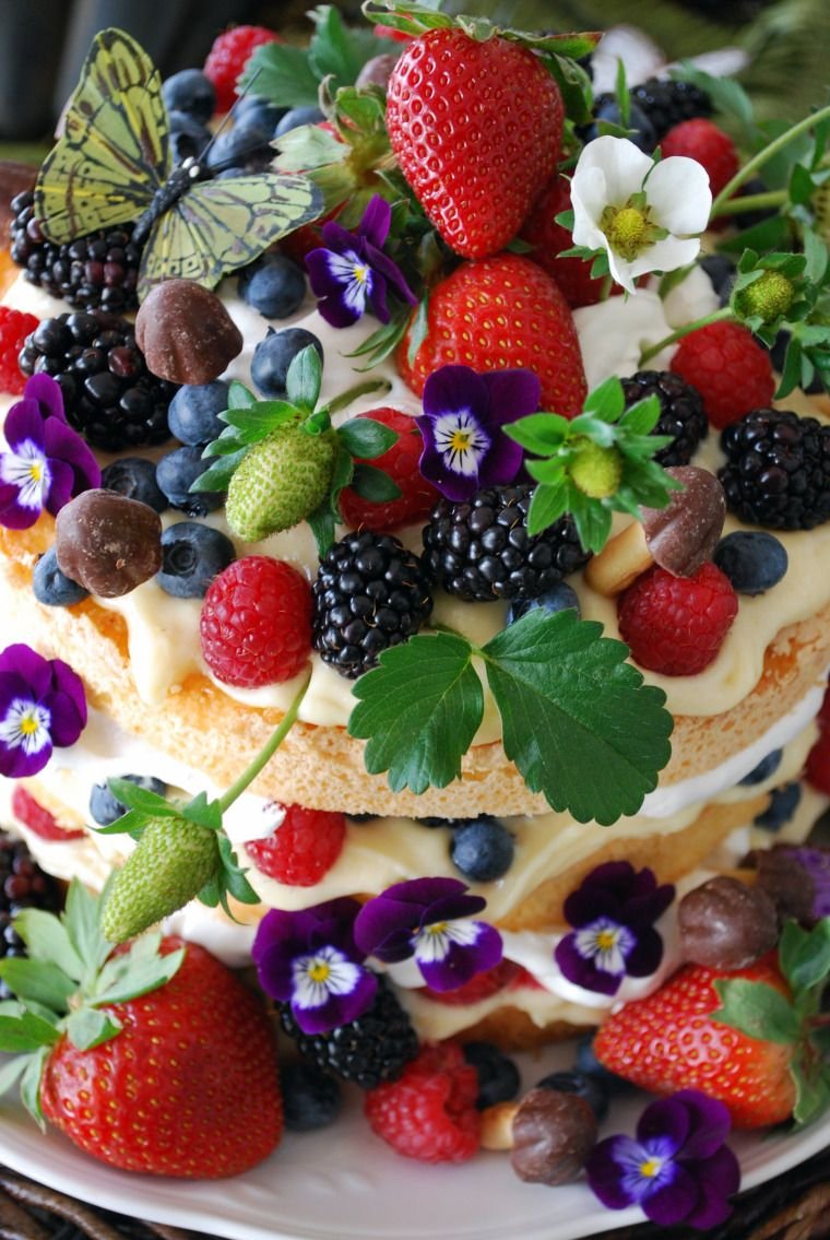 Фруктовые букеты с ягодами