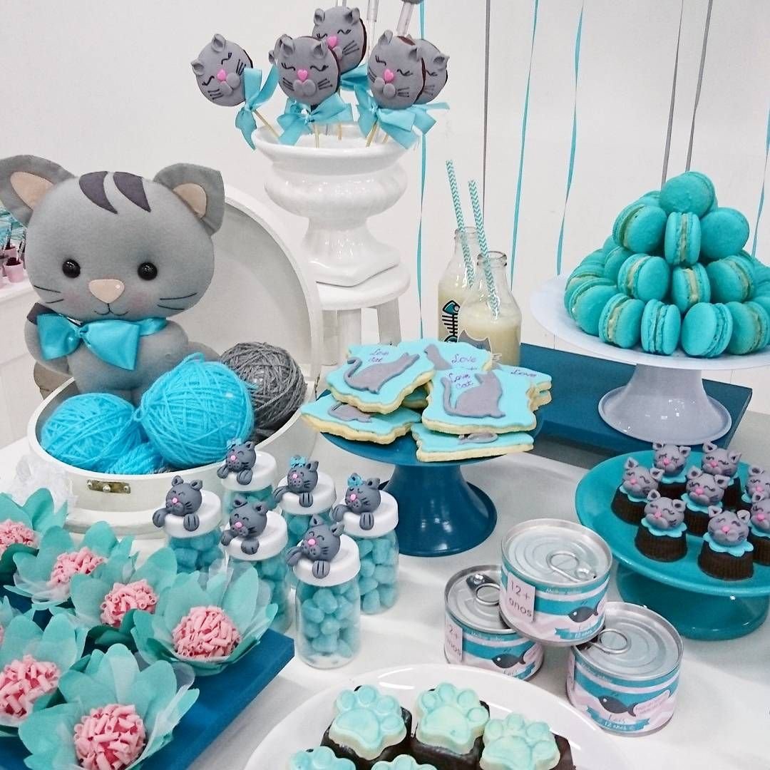 Кексы в виде котиков