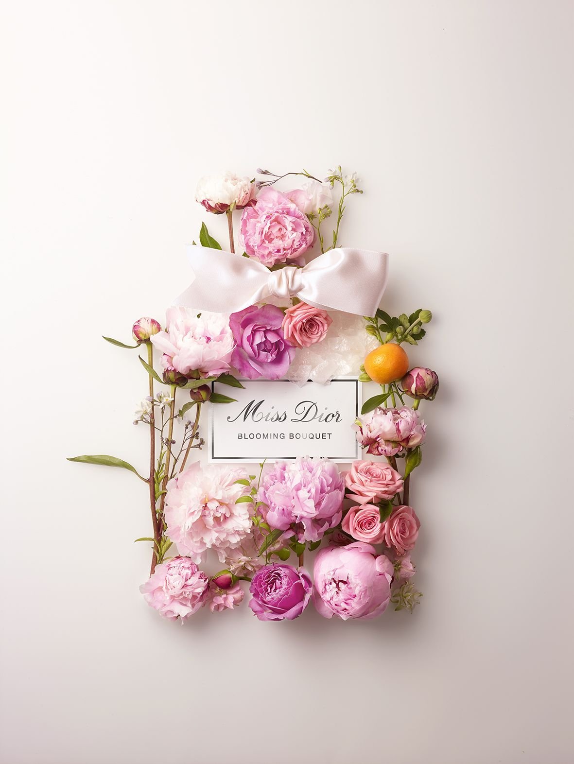 Открытка цветы модная