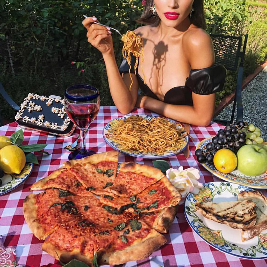 Фотосессия с едой