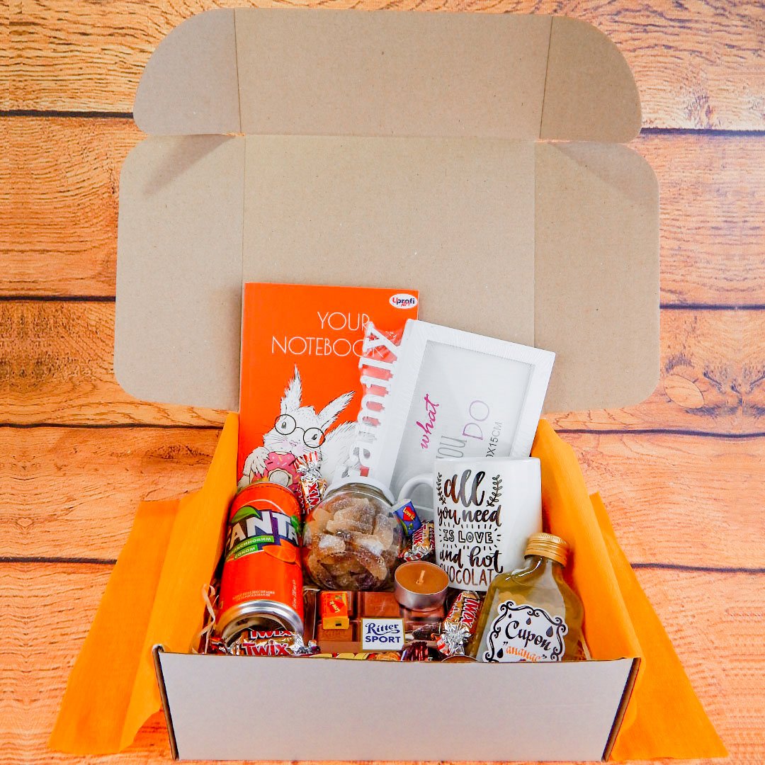 Подарочный бокс для школьника