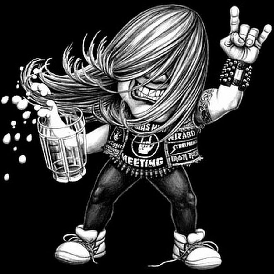 С днем рождения в стиле рок