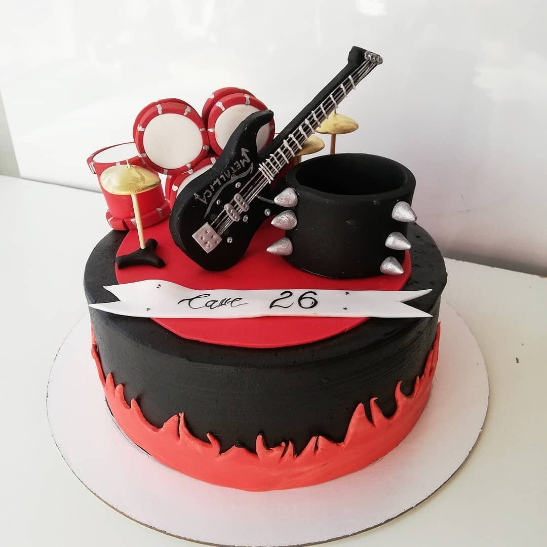Торт для рокера