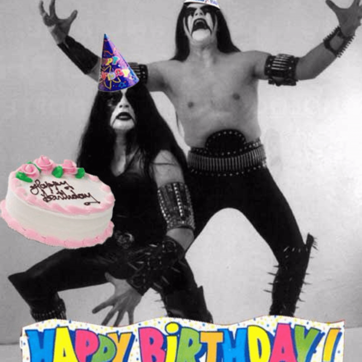 Торт в стиле рок вечеринки детский