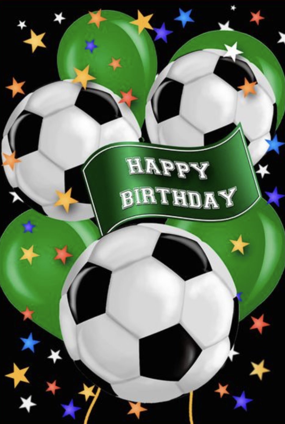 Открытка Зенит с днем рождения