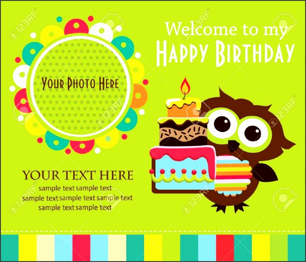 Приглашение на день рождения