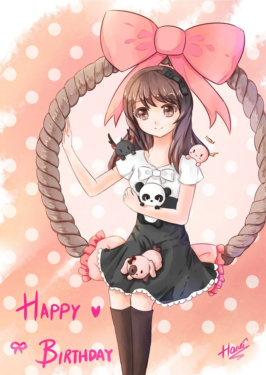С днем рождения аниме