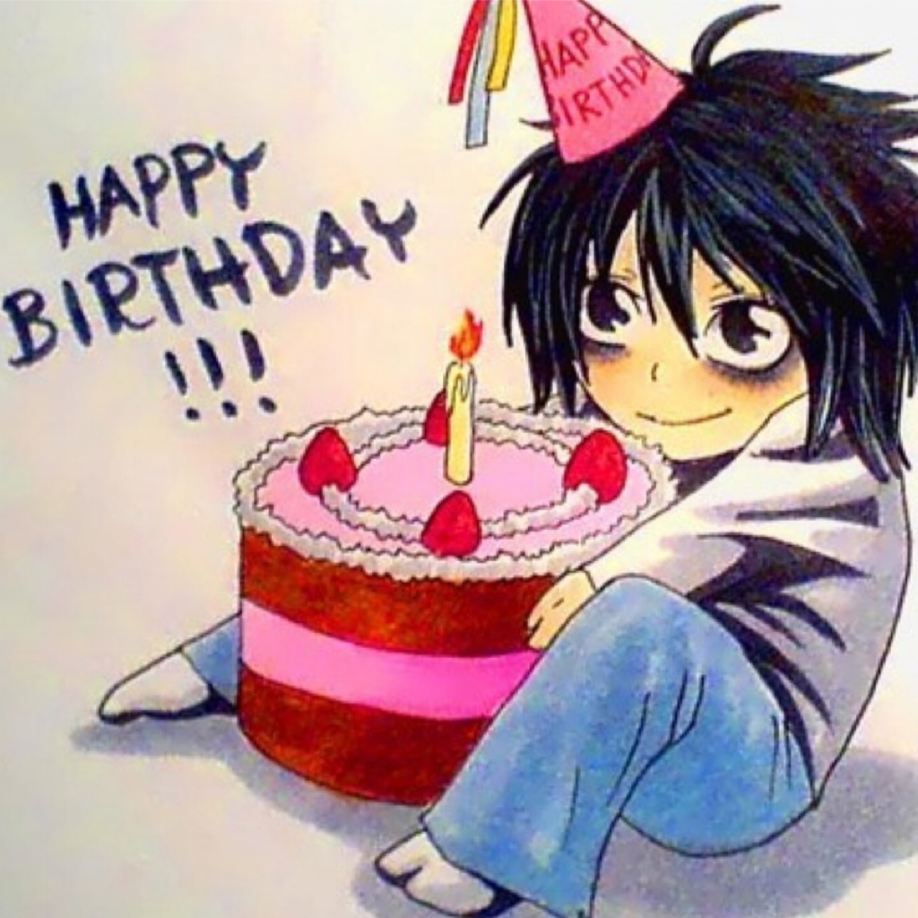 С днем рождения аниме