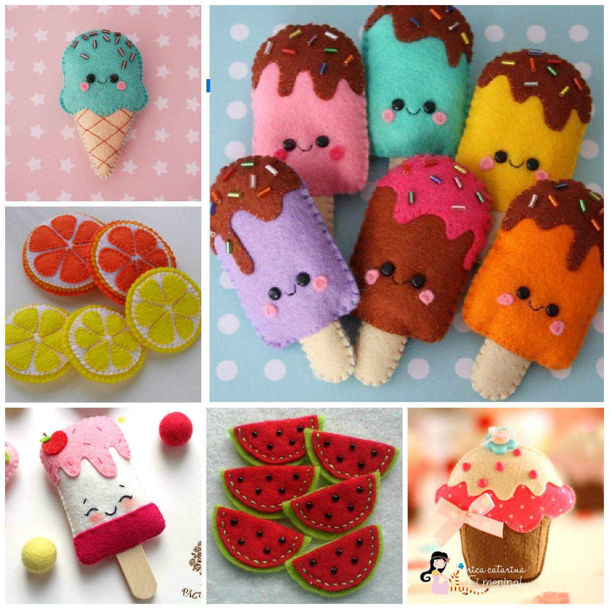 Игрушки из фетра легкие