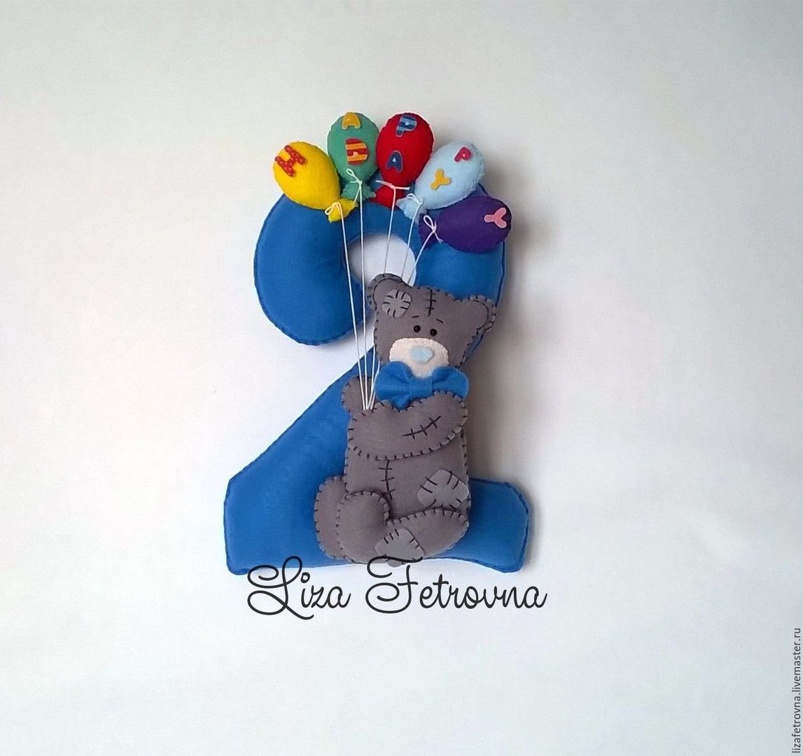 Единица из фетра