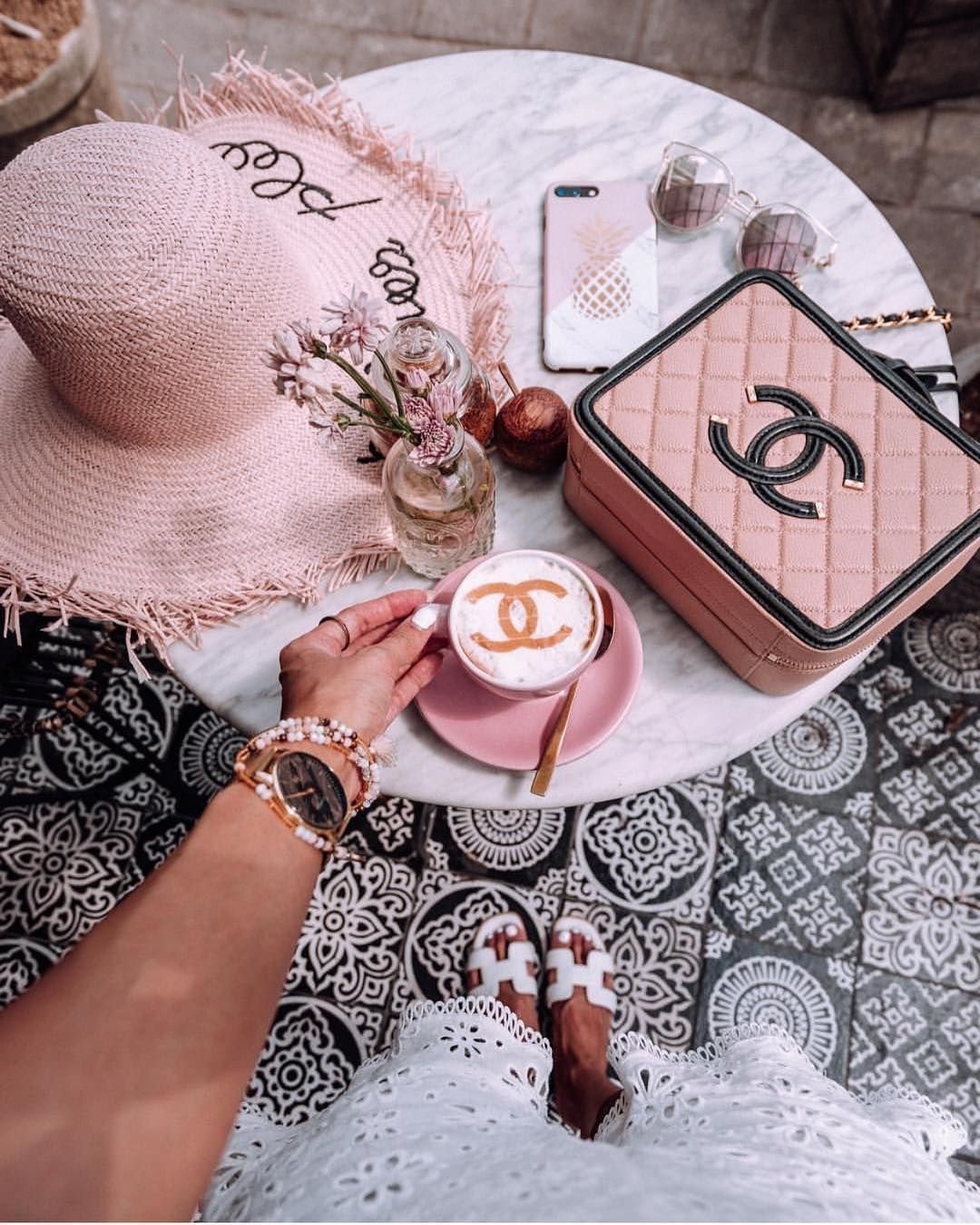 Утро кофе мода стиль