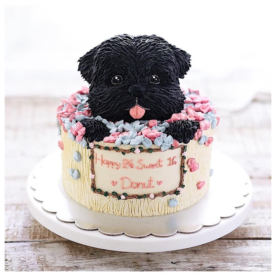 Одноэтажные торты с животными