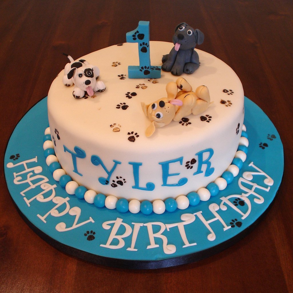 Тематика для торта собаки мальчику на день рождение
