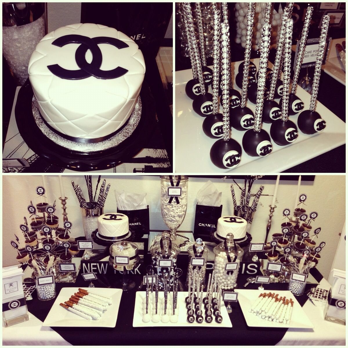 Кэнди бар в стиле Шанель