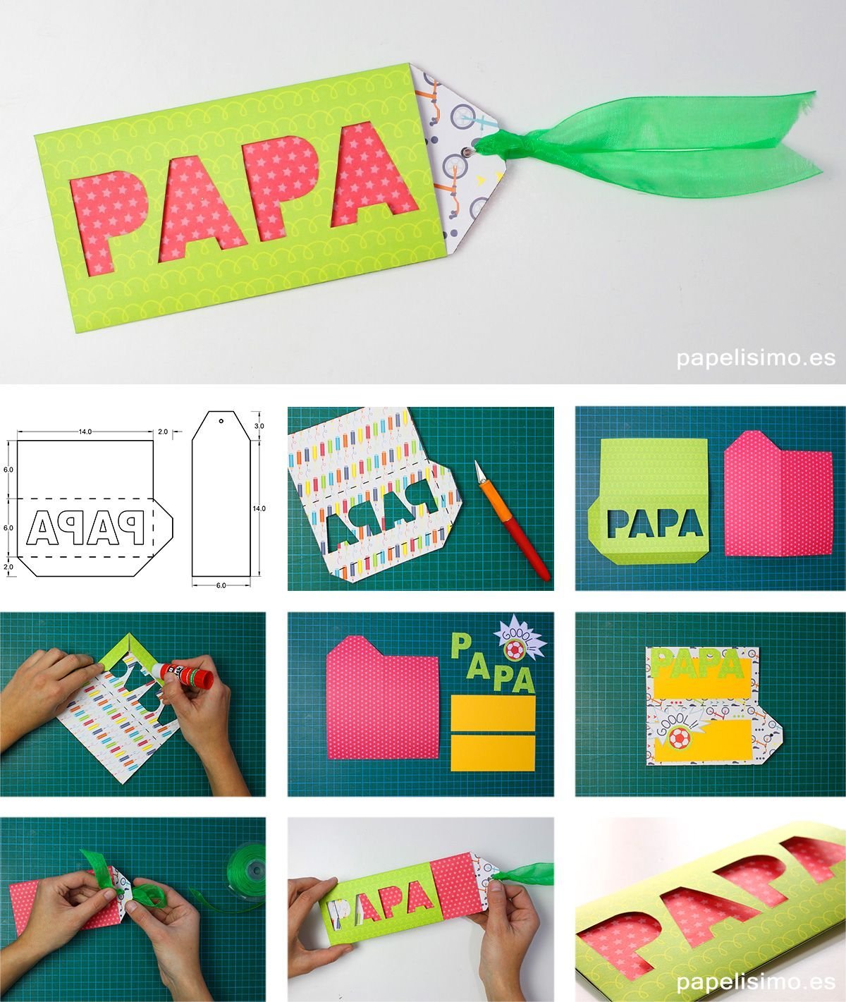 Открытка папе