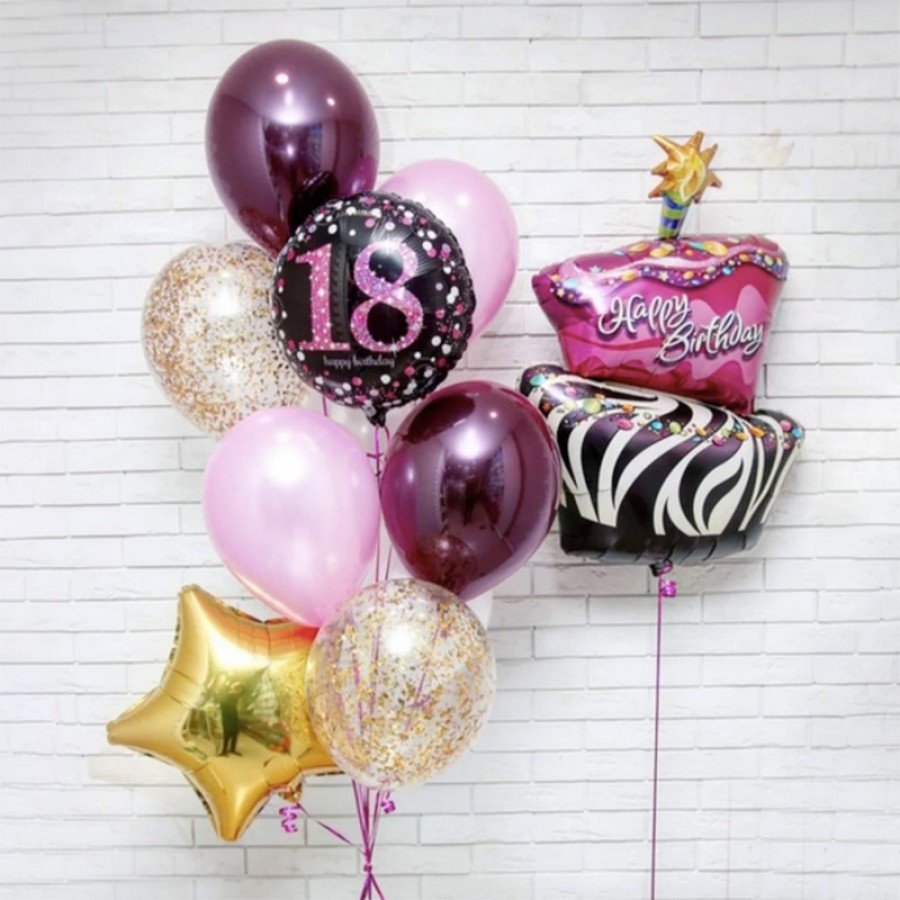 Шары с днем рождения