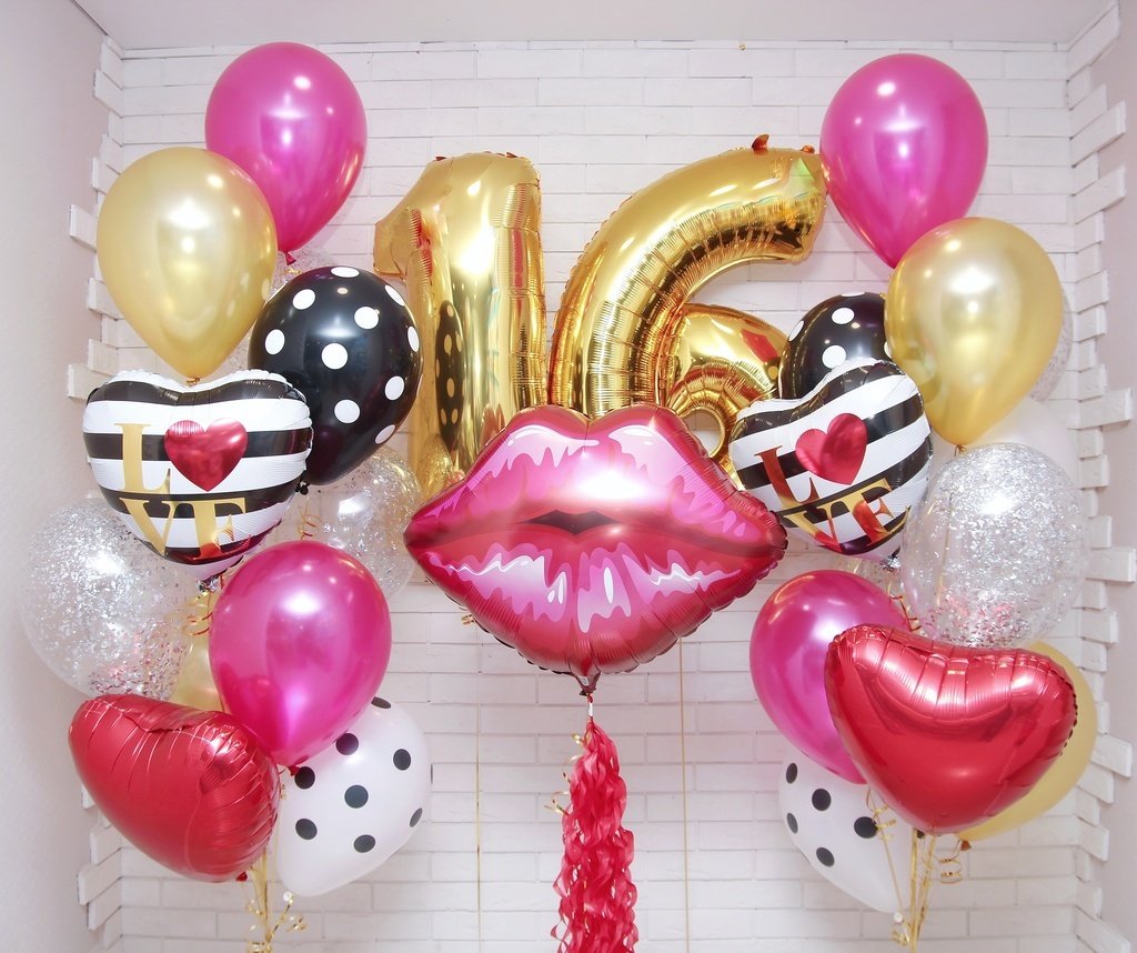 Фонтан шаров для мужчины