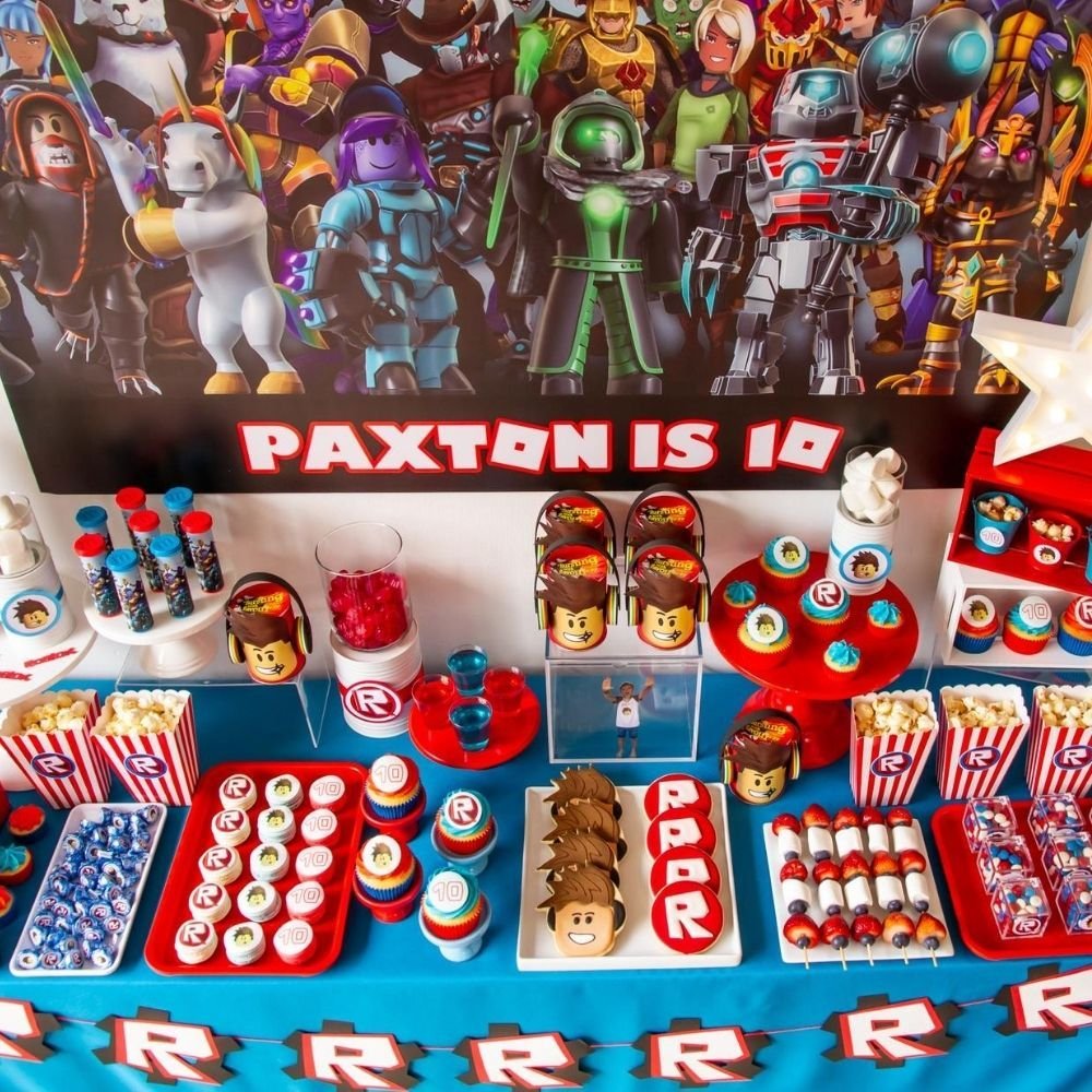 День рождения в стиле робоакс