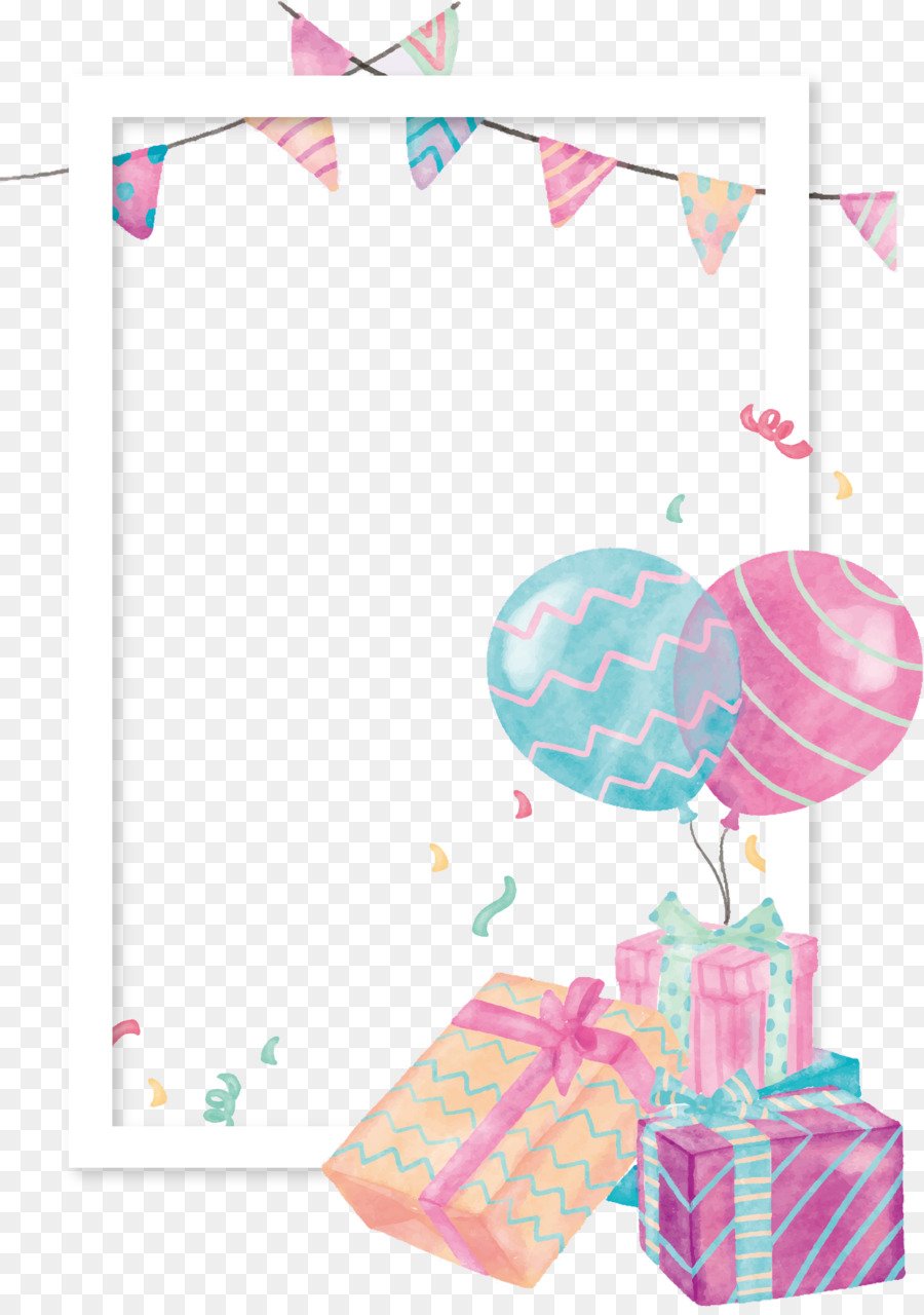 Фон для приглашения на детский день рождения