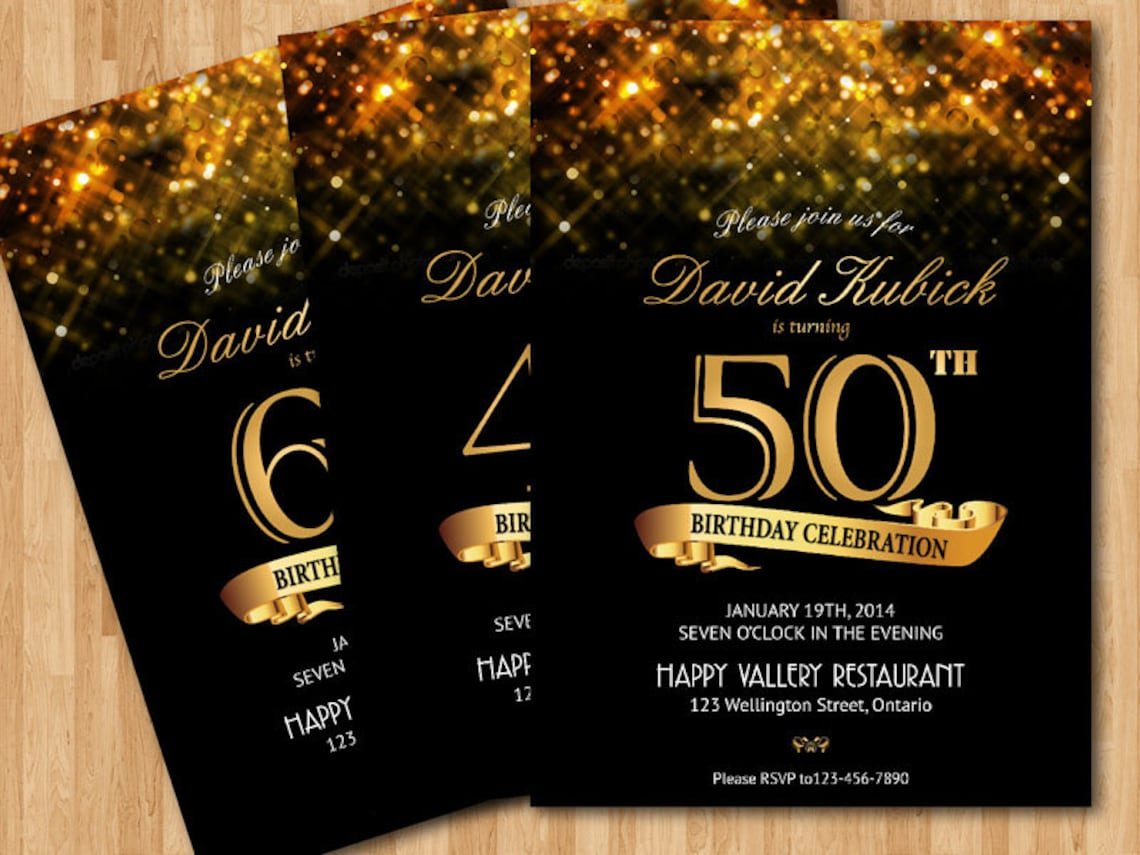 Открытка "приглашение"