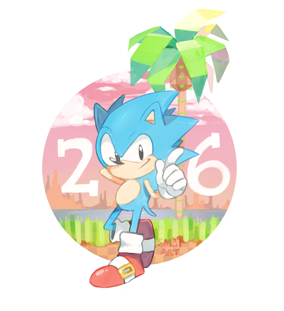 День рождения в стиле Sonic