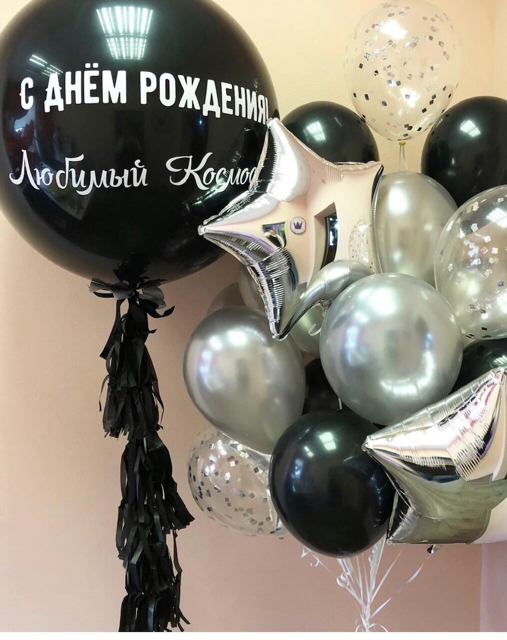 Шары с днем рождения мужчине