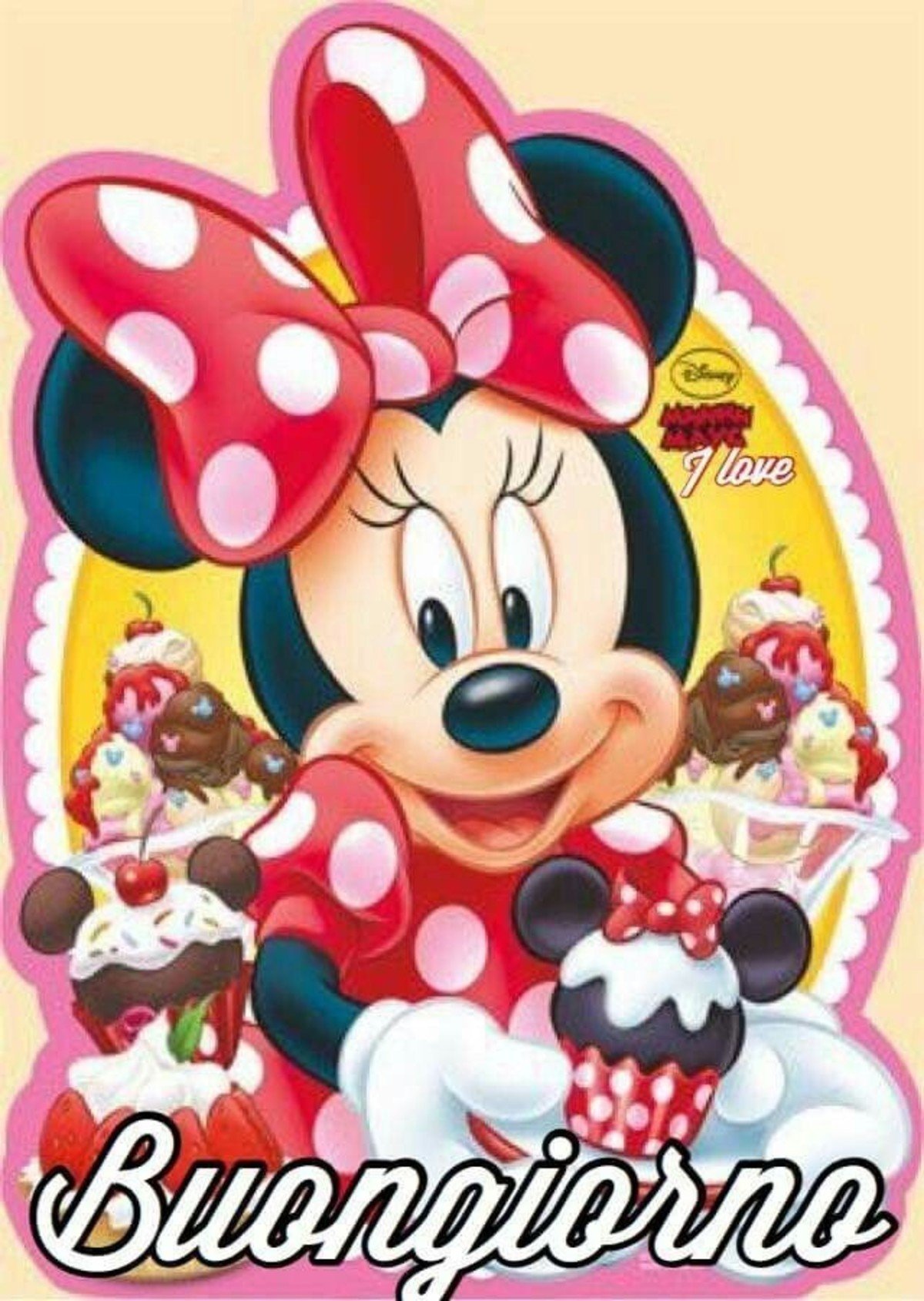 Годик Минни и Микки Маус