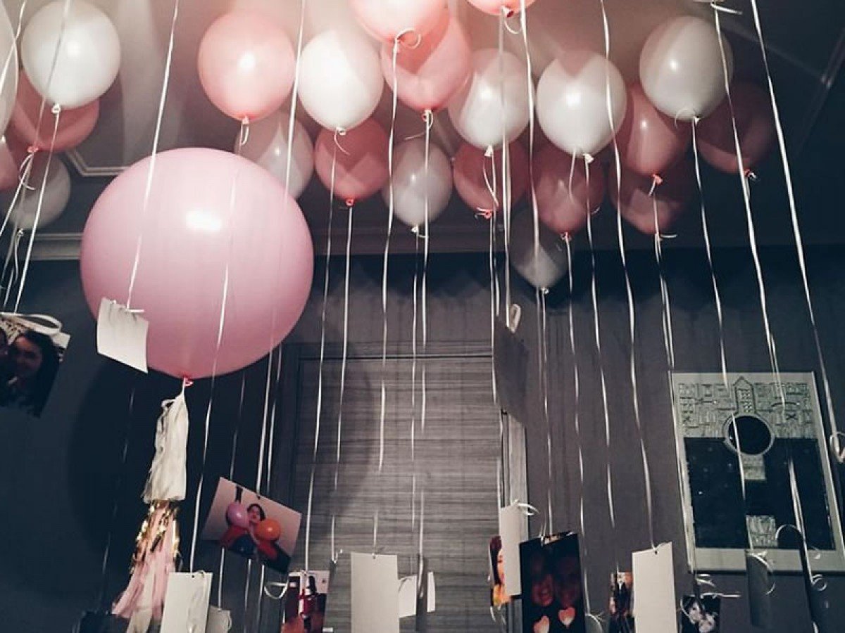 Украсить зал на день рождения