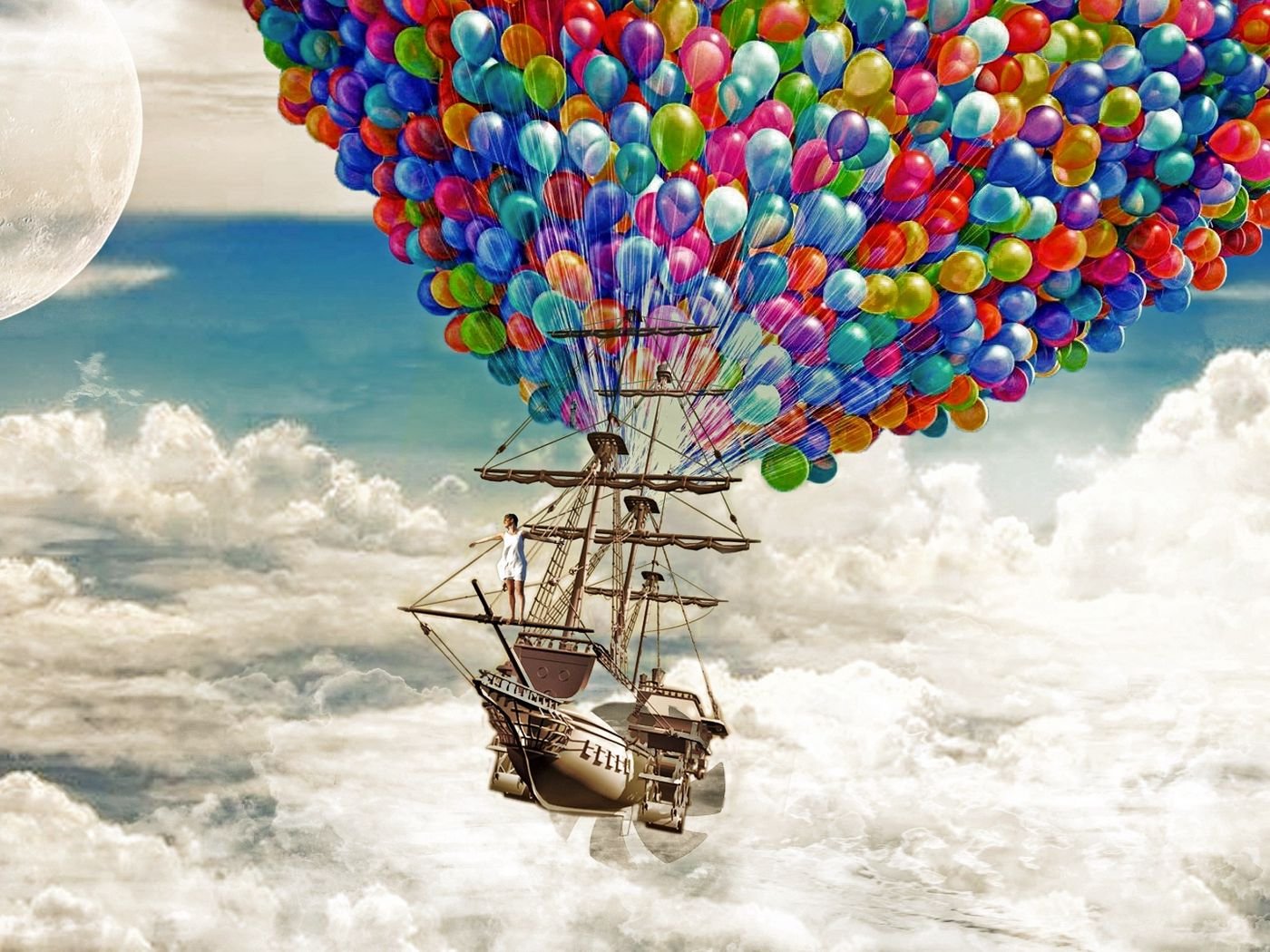 Пусть все что пожелаешь сбудется. С днём рождения шарики. Воздушный шарик. Поздравляем с шарами. Корабль на воздушных шариках.