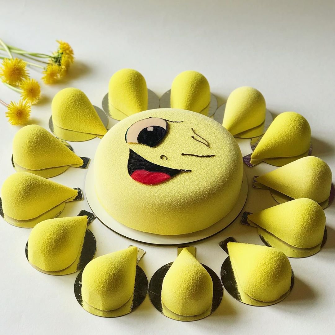 Солнышко из безе