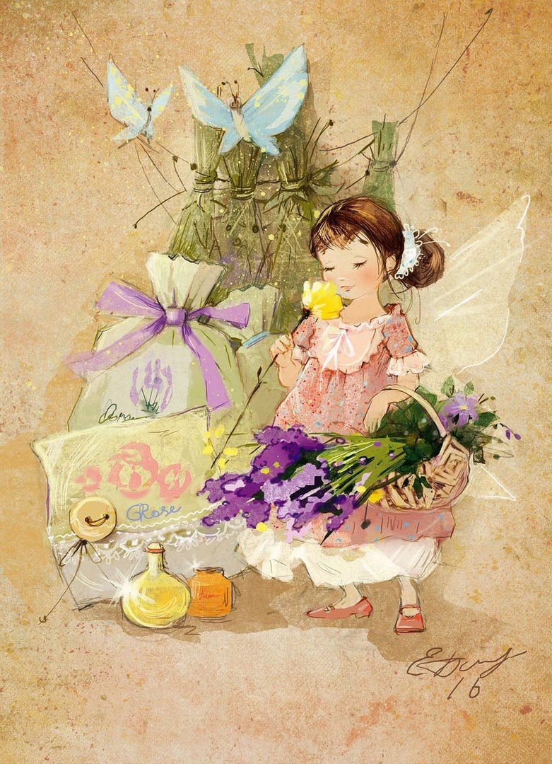 Марина Федотова иллюстрации феи