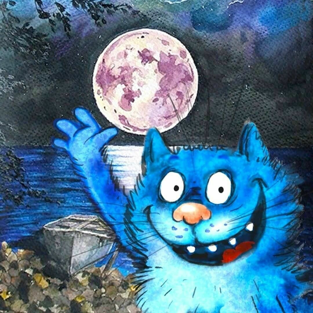 Голубые коты Ирины Зенюк