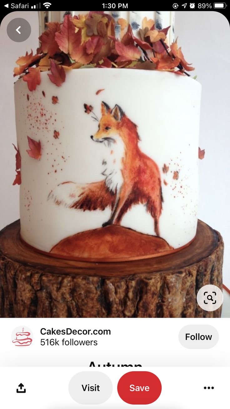 С днем рождения лиса картинки