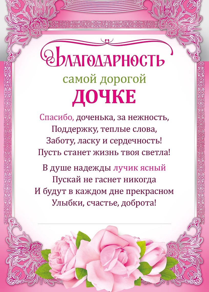 Спасибо большое за поздравления