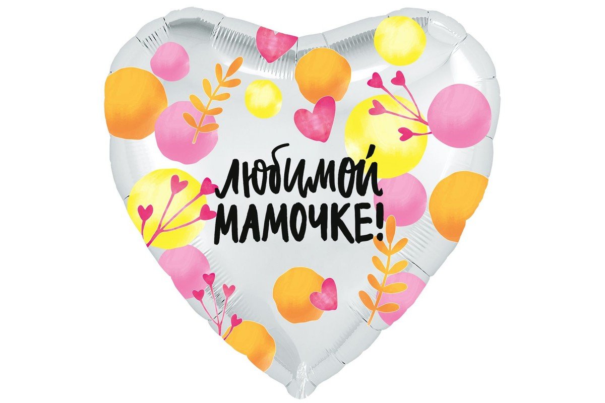 Воздушный шар с цветами